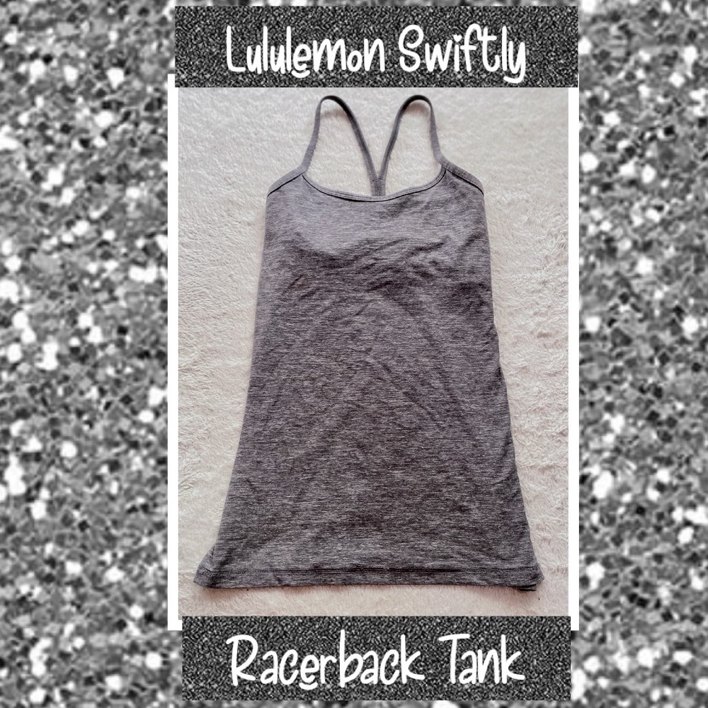 Gray Lululemon Swiftly Tank